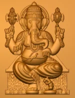 3D Ganesh jiCNC Design 13