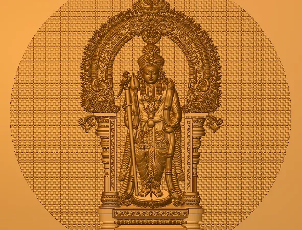 3D God CNC Design 18