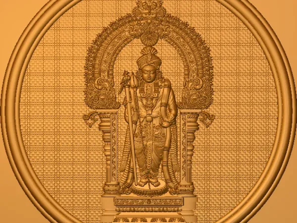 3D God CNC Design 19