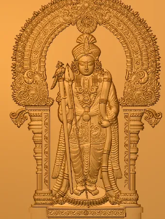 3D God CNC Design 21