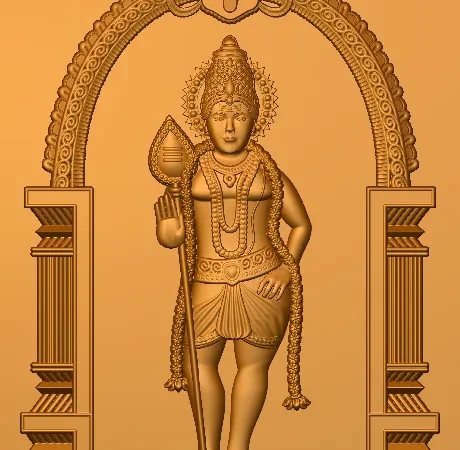 3D God CNC Design 22