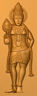 3D God CNC Design 23