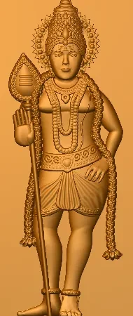 3D God CNC Design 23