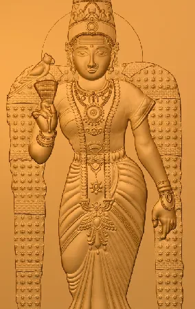 3D God CNC Design 24