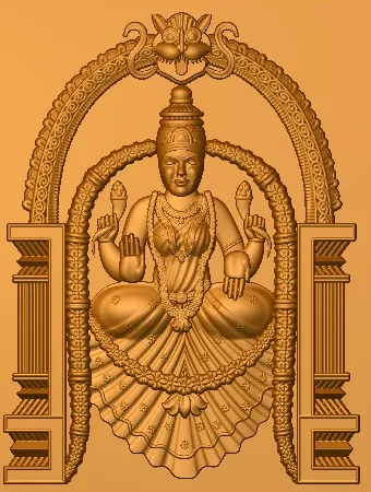 3D God CNC Design 26