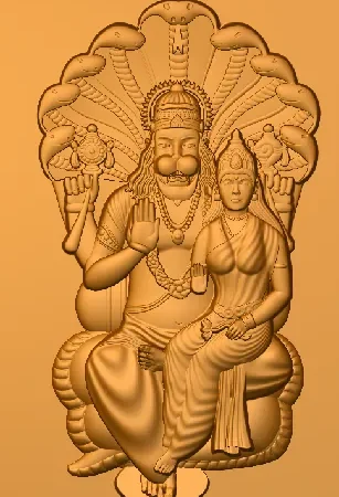 3D God CNC Design 37