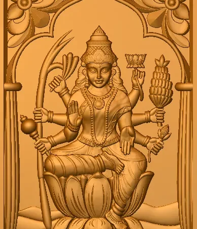 3D Laxmi CNC Design 38