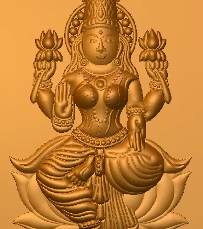 3D God CNC Design 44