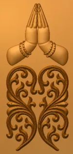 3D God CNC Design 52