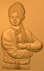 3D Swami vivekanand CNC Design 55