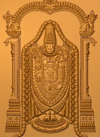 3D Tirupati CNC Design 68