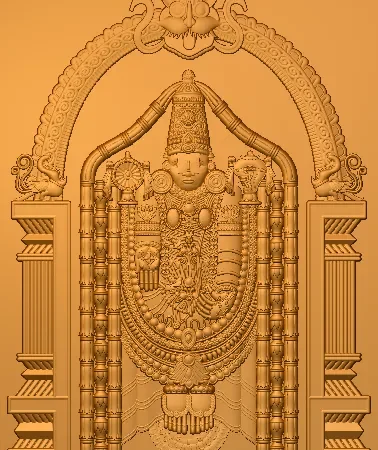3D Tirupati CNC Design 69
