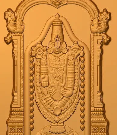 3D Tirupati CNC Design 72