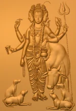 3D God CNC Design 76