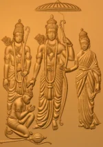 3D Ram darbar CNC Design 78