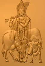 3D Krishna CNC Design 80