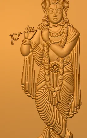 3D Krishna CNC Design 82