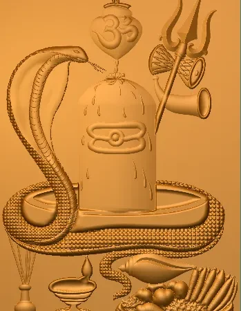 3D Shiv CNC Design 84