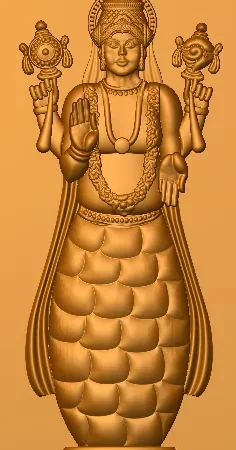 3D God CNC Design 90