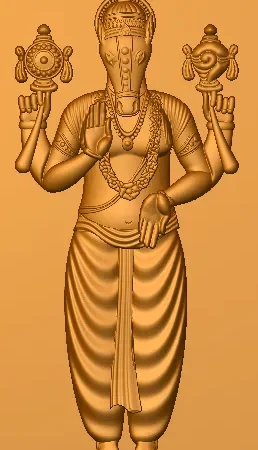 3D God CNC Design 91