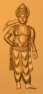 3D God CNC Design 92