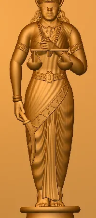 3D God CNC Design 95