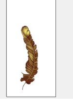 Huge Feather Wall Panel - Image 2