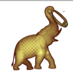 3D Elephant CNC Design 146 - Image 2