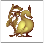 3D Peacock CNC Design 155 - Image 2