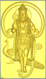 Lord Murugan CNC Design File - Image 2