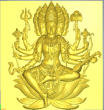 Panchmukhi Gayatri CNC Design