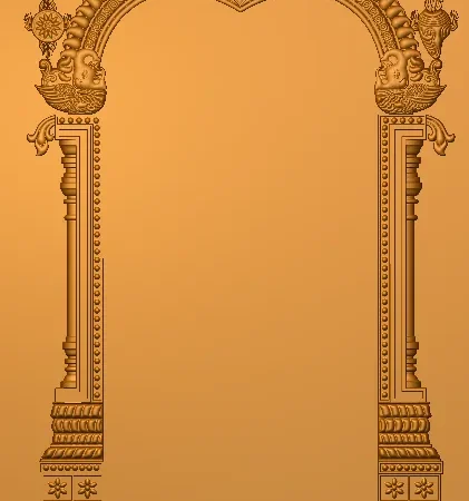 3D God CNC Design 105