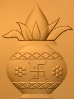 3D Kalash CNC Design 106