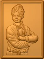 3D Swami vivekanand CNC Design 107