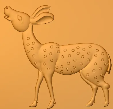 3D God CNC Design 109