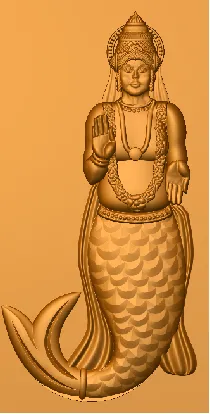 3D God CNC Design 120