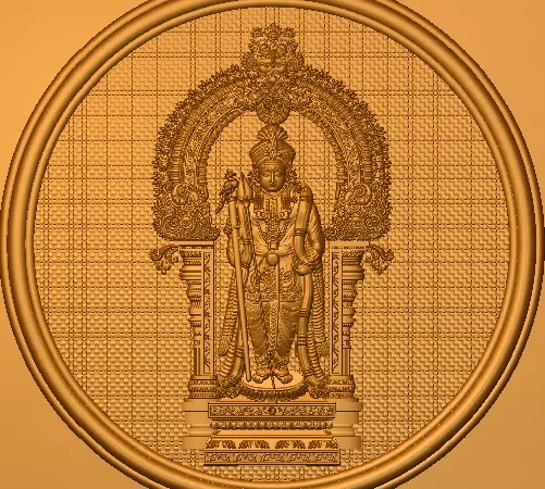 3D God CNC Design 121