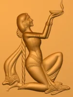 3D God CNC Design 122