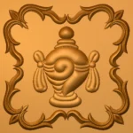 3D God CNC Design 124