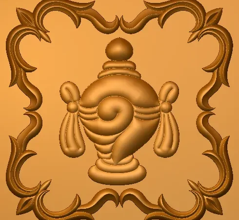 3D God CNC Design 124