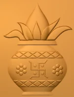 3D Kalash CNC Design 128