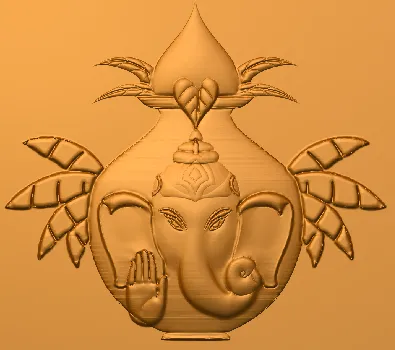 3D Kalash CNC Design 139