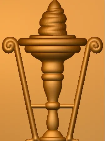 3D God CNC Design 141