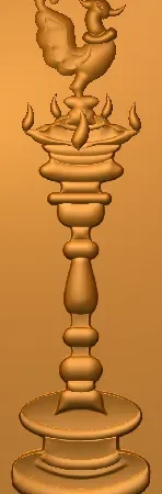 3D God CNC Design 143