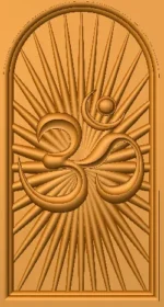 3D Om CNC Design 144