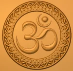 3D Om CNC Design 150