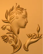 3D God CNC Design 151