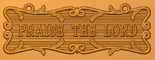 3D God CNC Design 156