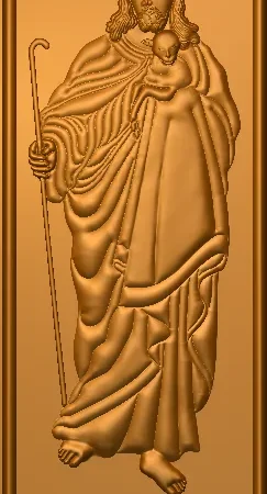 3D Jesus CNC Design 164