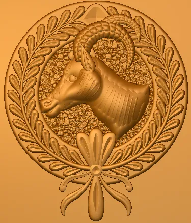 3D God CNC Design 166